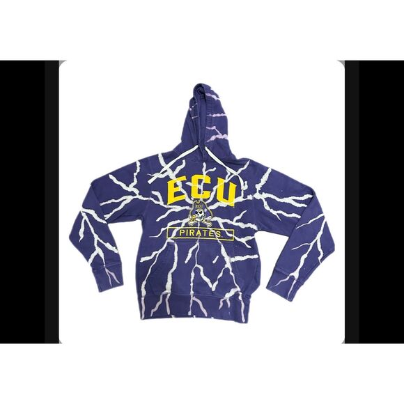 East Carolina University Pirates Tie-Dye Hoodie - Picture 1 of 4